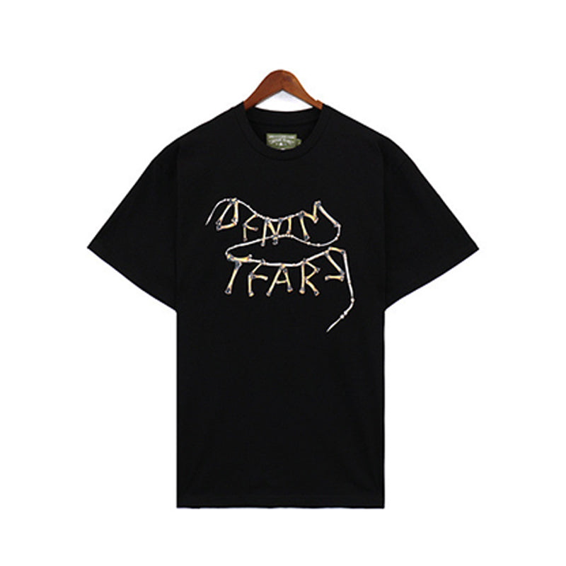 Denim Tears T-shirts Casual Short Sleeve T-shirt