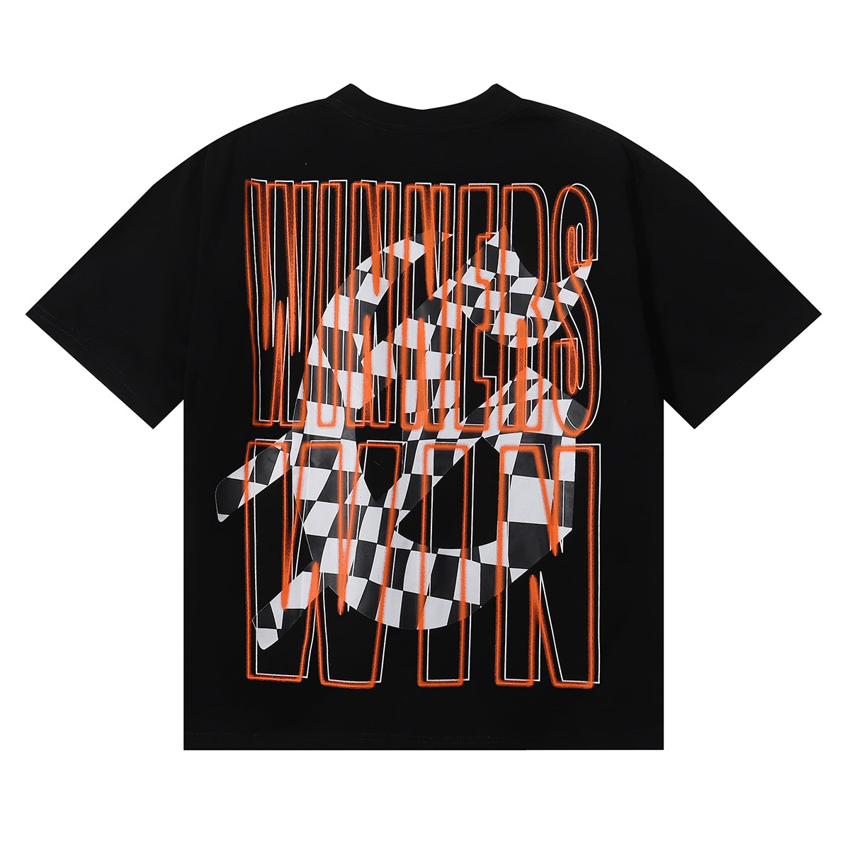 Godspeed T-shirts Racer F1 Champagne Printed Cotton Casual Short Sleeve T-shirts Men and Women