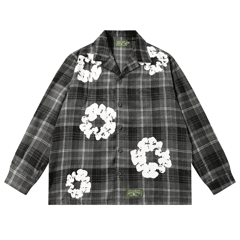 Denim Tears Shirt Kapok Plaid Long sleeve shirt