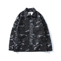 Bathing Ape Jacket Spring and Autumn Men's Fashion Fashion Brand Camouflage Workwear Wind Coat Coat