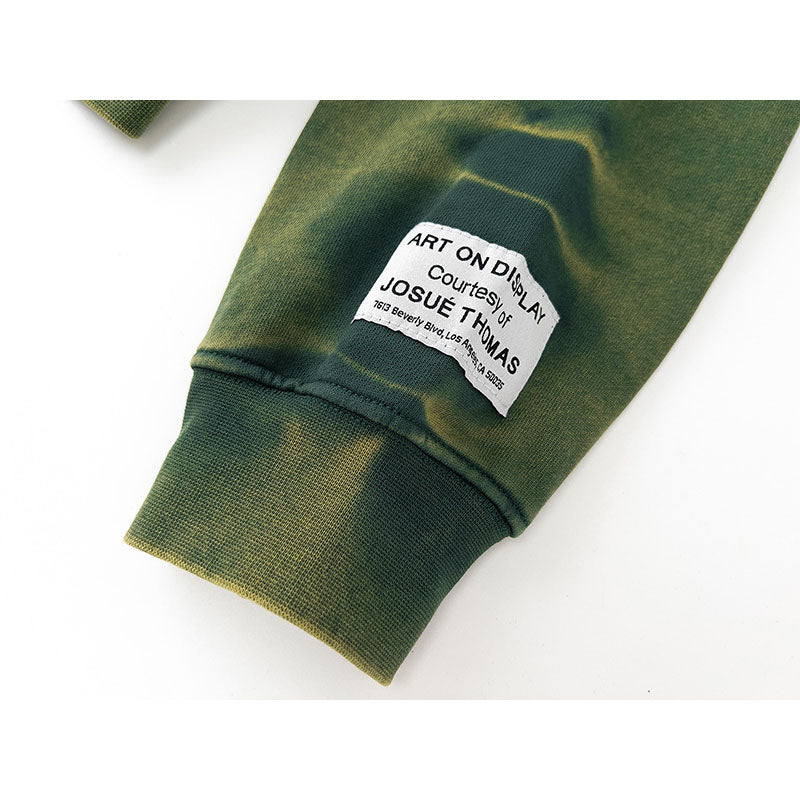 Gallery Dept Hoodie Hand Painted Graffiti Washed Hooded Sweater