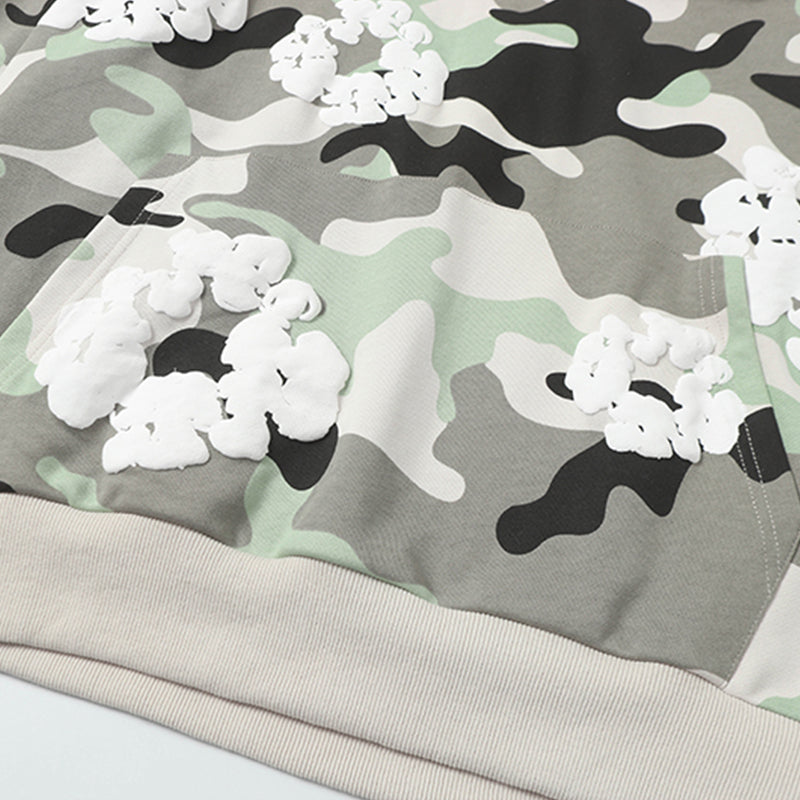 Denim Tears Hoodie & Sweatpants 2 Piece Set Camouflage