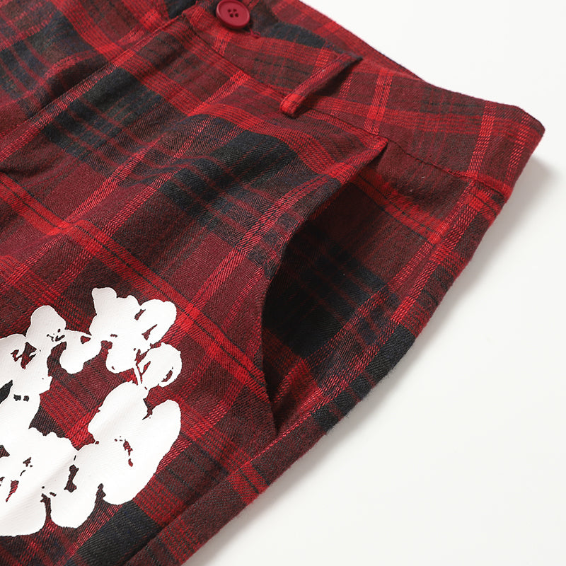 Denim Tears Plaid suit pants