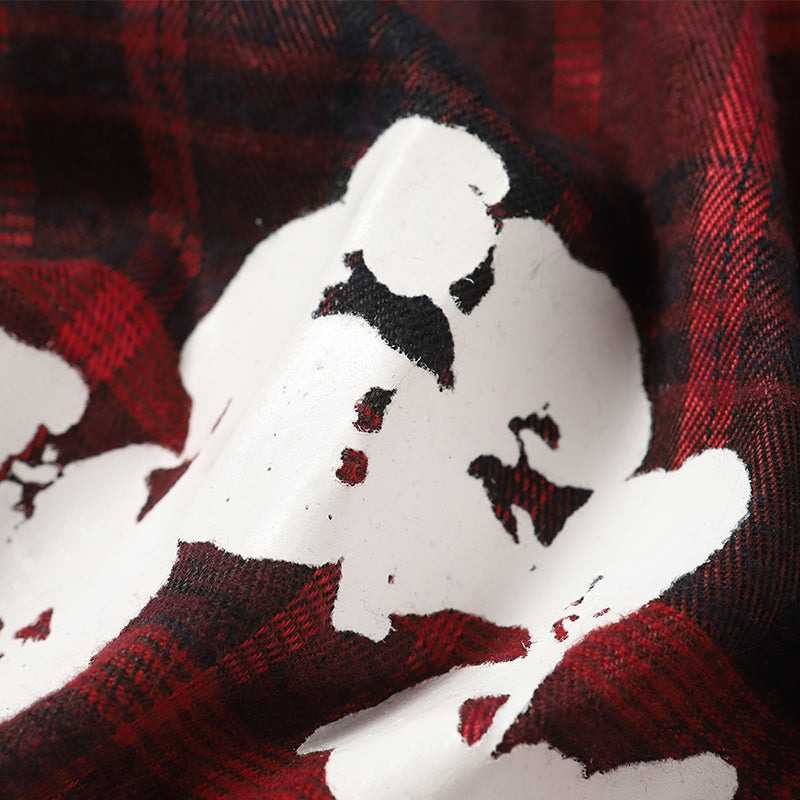 Denim Tears Shirt Kapok Plaid Long sleeve shirt