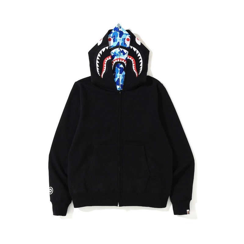 Bathing Ape Hoodie Camouflage Cardigan Men's and Women's Sweater Hoodie Coat