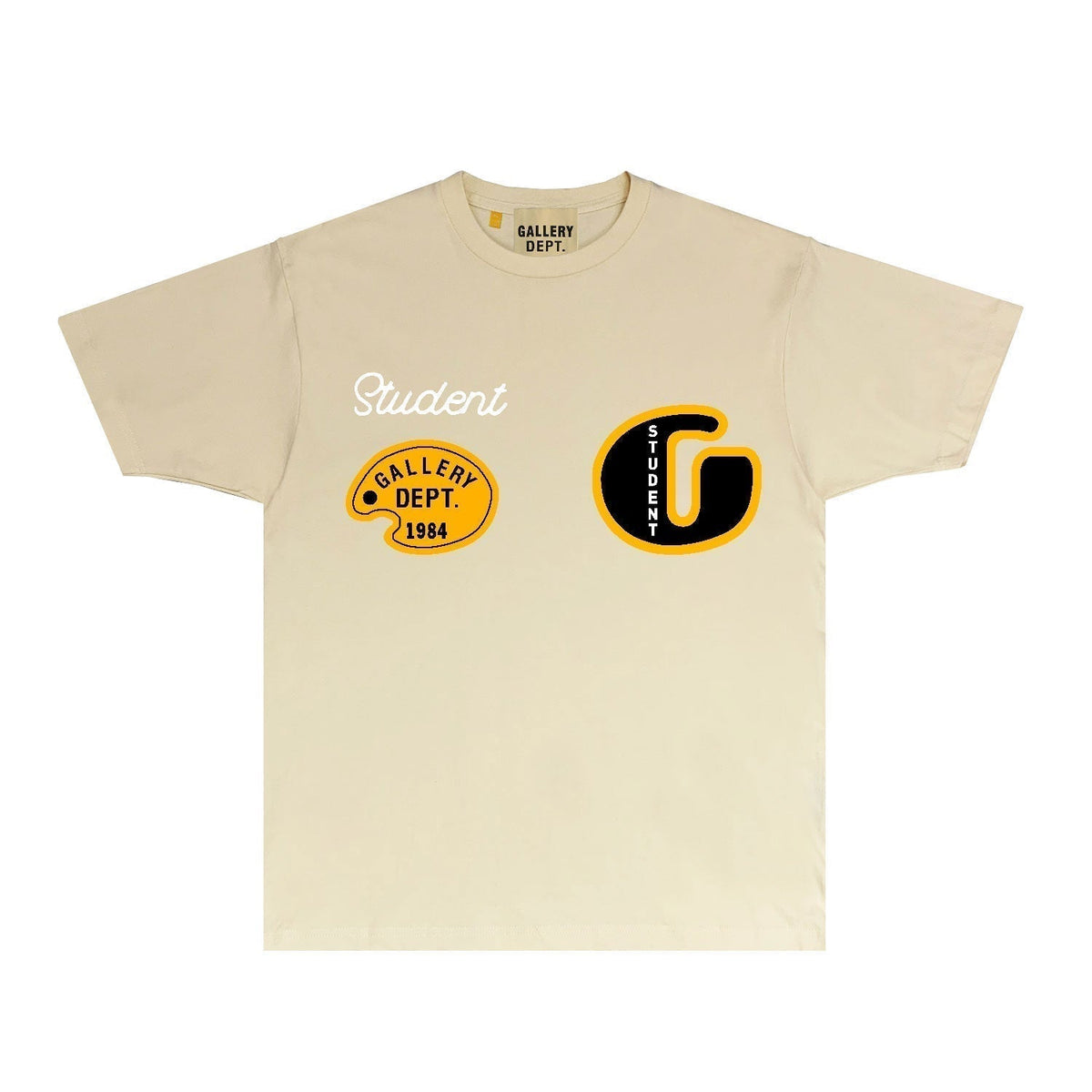 Gallery Dept T Shirt Retro Printed Loose Short-Sleeved Shirt (part2)