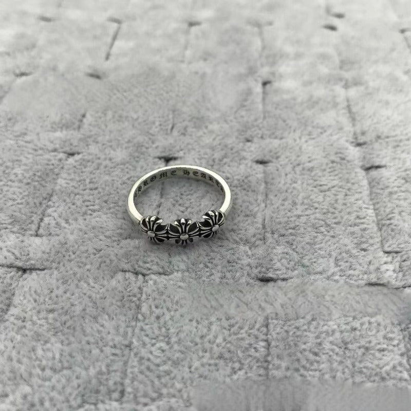 Chrome Heart Ring Ring Hip Hop Classic