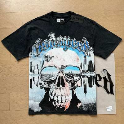 Godspeed T-shirts Retro Fantasy Pattern