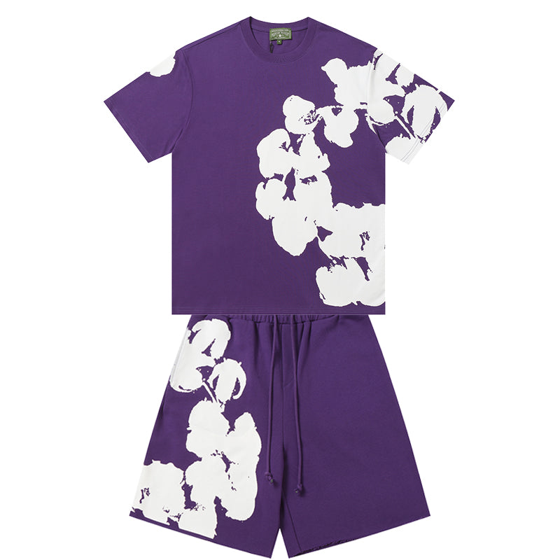 Denim Tears T-shirt & Shorts 2 Piece Set