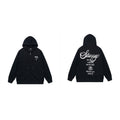 Stussy Hoodie Zip-Up Cardigan Fleece Hooded Sweater