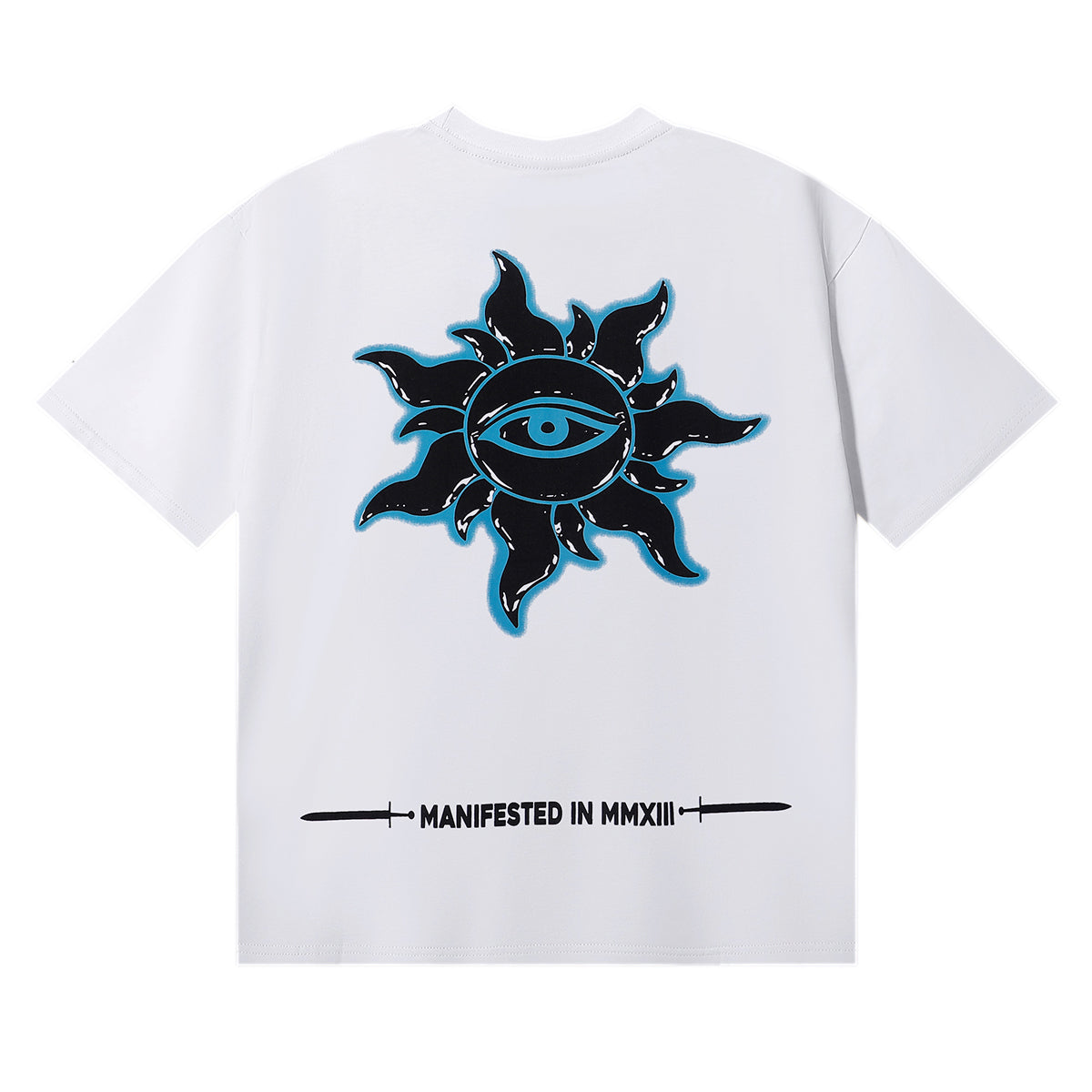 Godspeed T-shirts Skull Marines Printed Cotton Casual Short Sleeves Men and Women