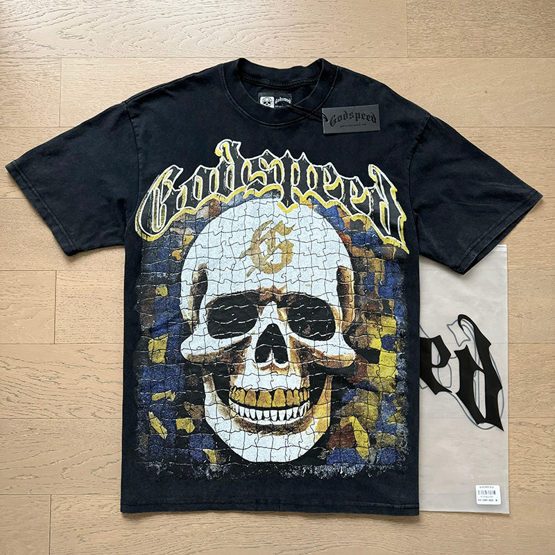 Godspeed T-shirts Retro Fantasy Pattern