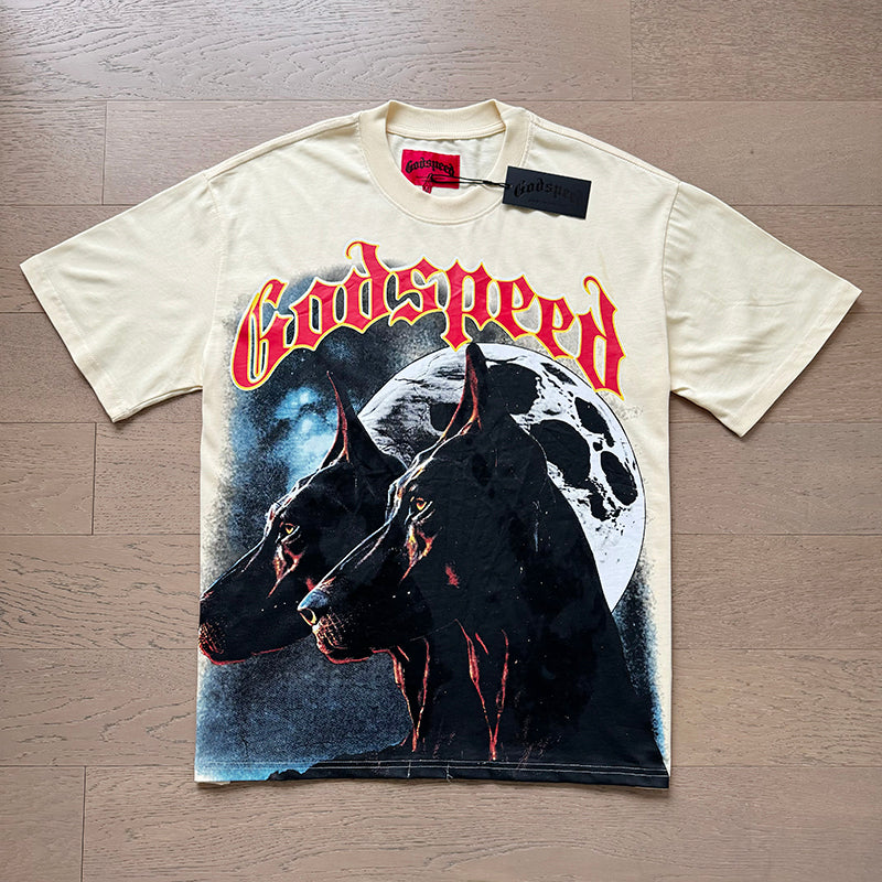 Godspeed T-shirts Retro Fantasy Pattern
