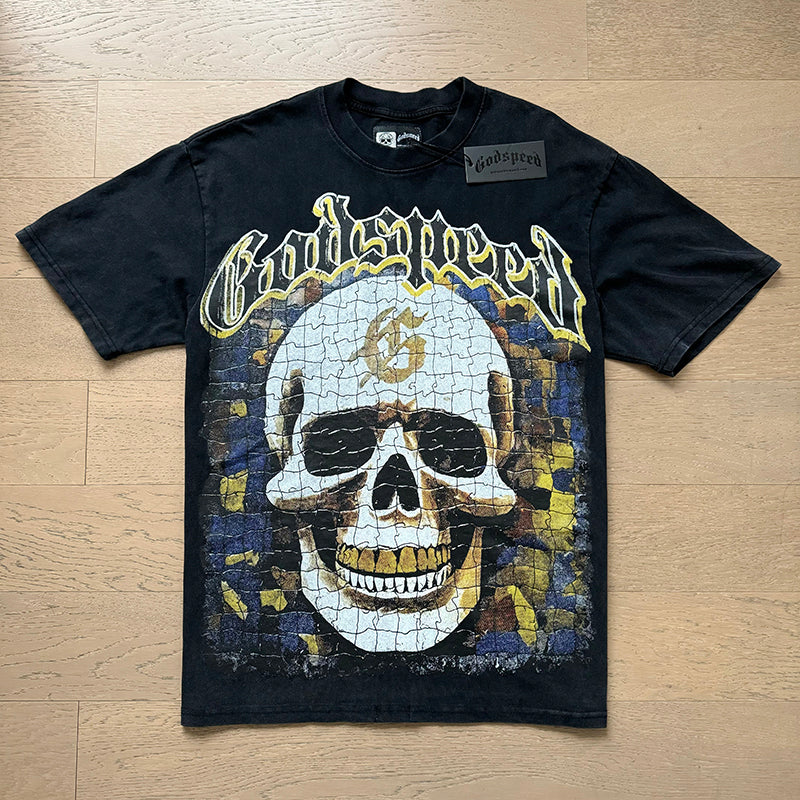 Godspeed T-shirts Retro Fantasy Pattern