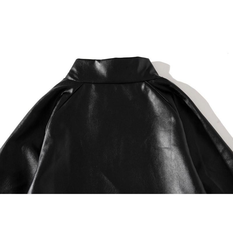 Bathing Ape Coat Spring and Autumn Fashion Brand Leather Jacket Youth Fashion Leather Jacket