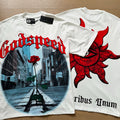 Godspeed T-shirts Retro Fantasy Pattern