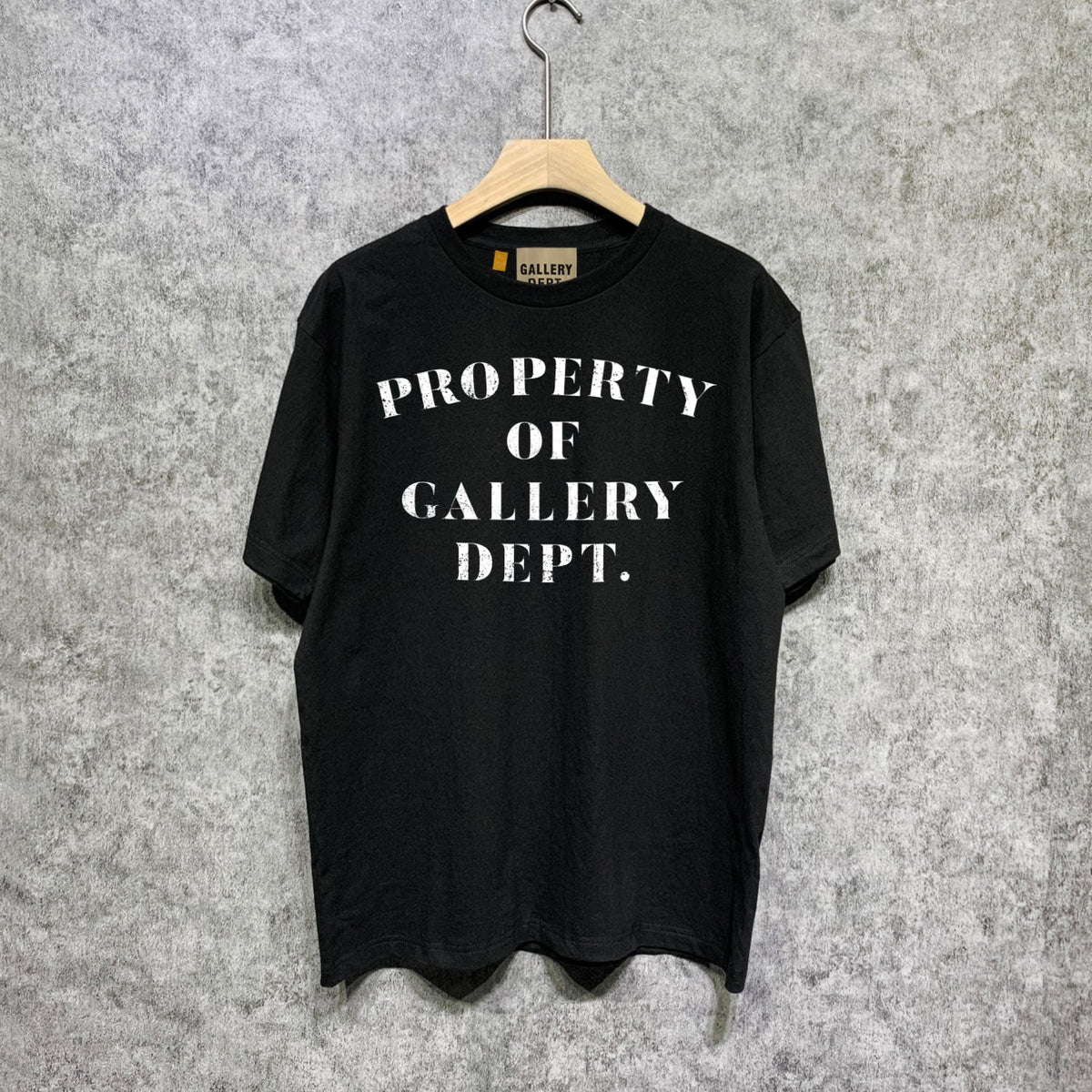 Gallery Dept T Shirt Retro Printed Loose Short-Sleeved Shirt