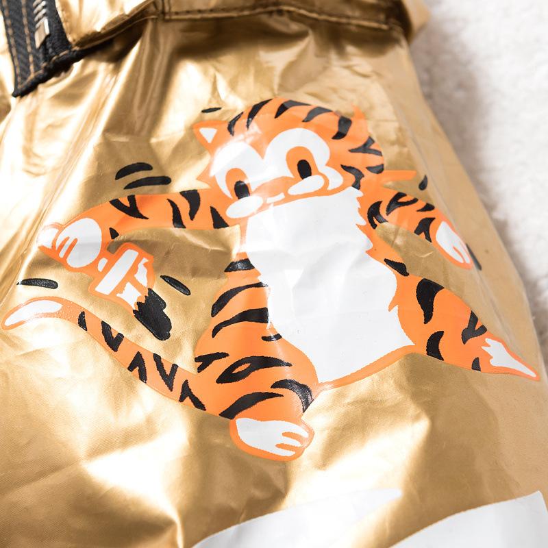 Bathing Ape Coat Golden Autumn and Winter Men and Women Teenagers Fashionable Cotton Coat Jacket Coat Cotton-Padded Jacket