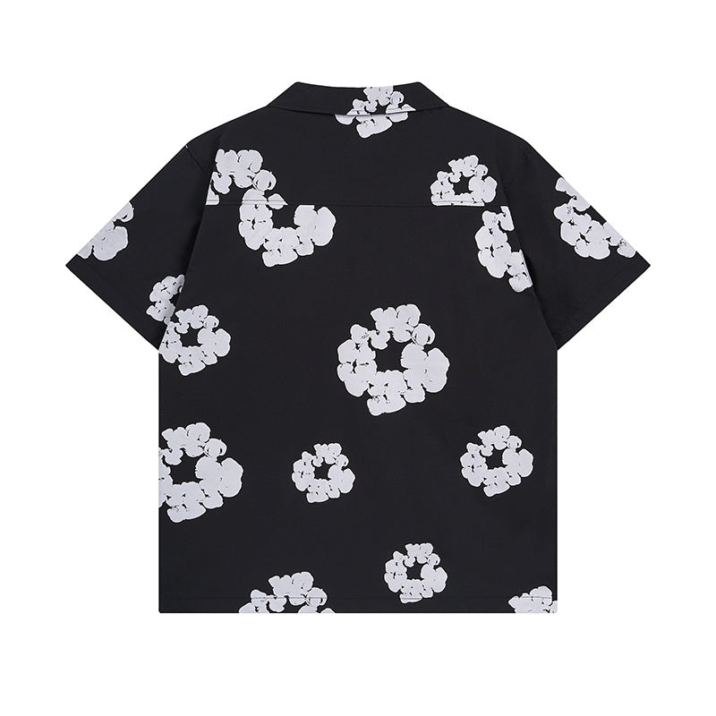 Denim Tears T-shirts Kapok Short-Sleeved Shirt Casual Shirt