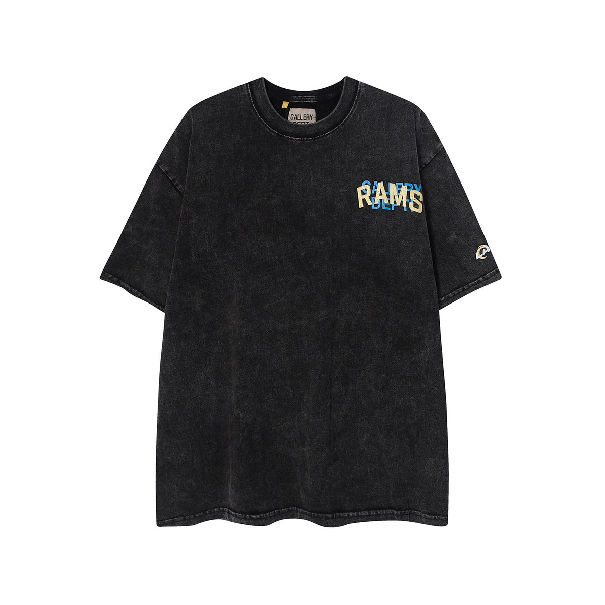 Gallery Dept T Shirts Short Sleeve Los Angeles Street Retro Gallery Dept Printed Distressed T-shirt