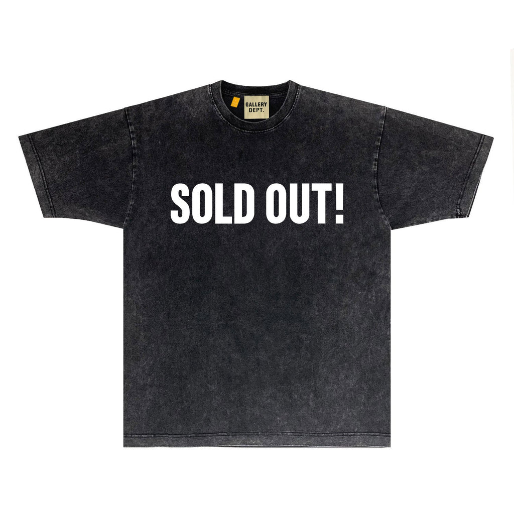 Gallery Dept T Shirts Tee Shirt Washed and Worn Short Sleeve T-shirt Blouse