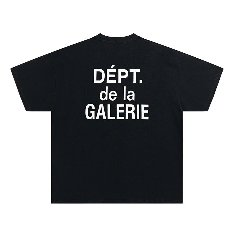 Gallery Dept T-Shirt Alphabet Slogan Short Sleeve T-Shirt
