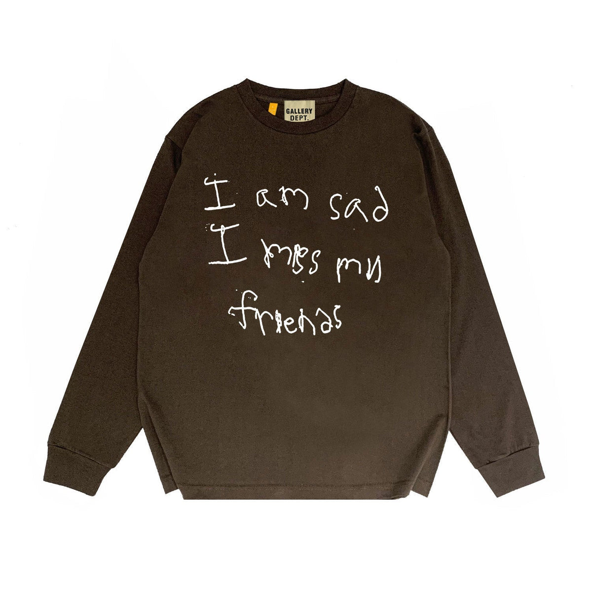Gallery Dept Long Sleeved Shirt Fashion Brand Long Sleeve Long-Sleeved T-shirt Blouse