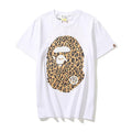 Bathing Ape T-Shirt Summer Leopard Print Short Sleeve T-shirt