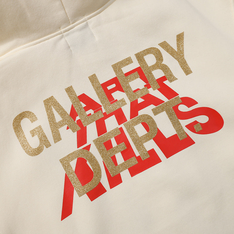 Gallery Dept Hoodie Flame Earth Fleece Hoodie Sweater