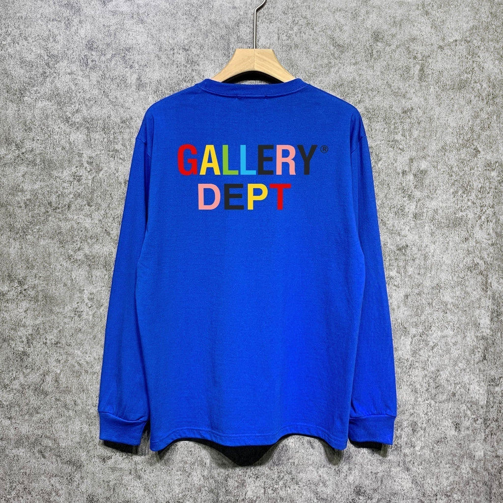Gallery Dept Long Sleeved Shirt Fashion Brand Long Sleeve Long-Sleeved T-shirt Blouse
