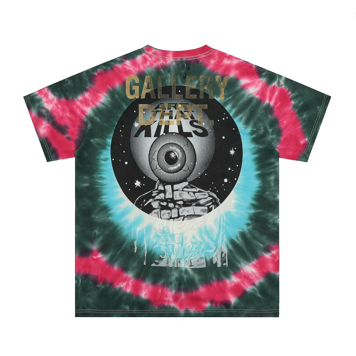 Gallery Dept T Shirts Los Angeles BF Trendy Tie-Dye Gallery Dept Tee