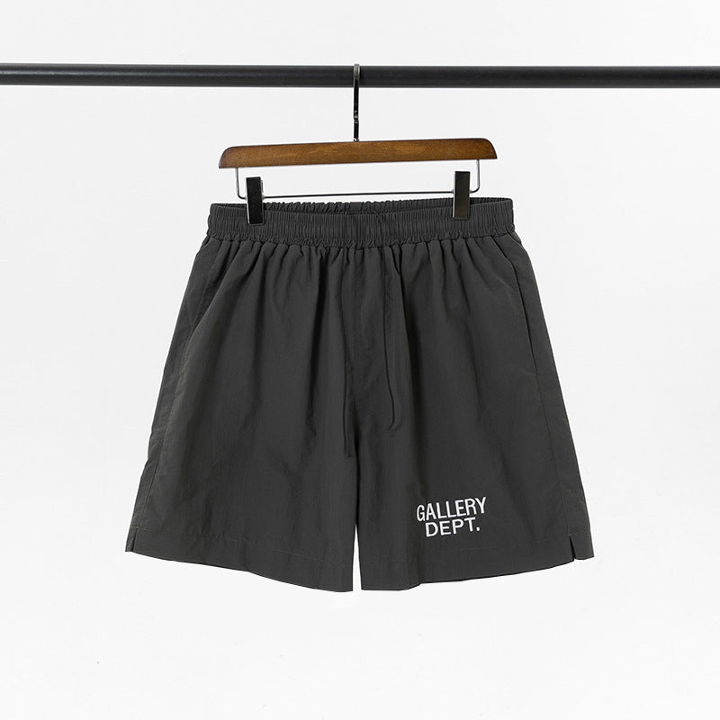 Gallery Dept Men Shorts Drawstring Nylon Shorts Casual Quick-Dry Pants