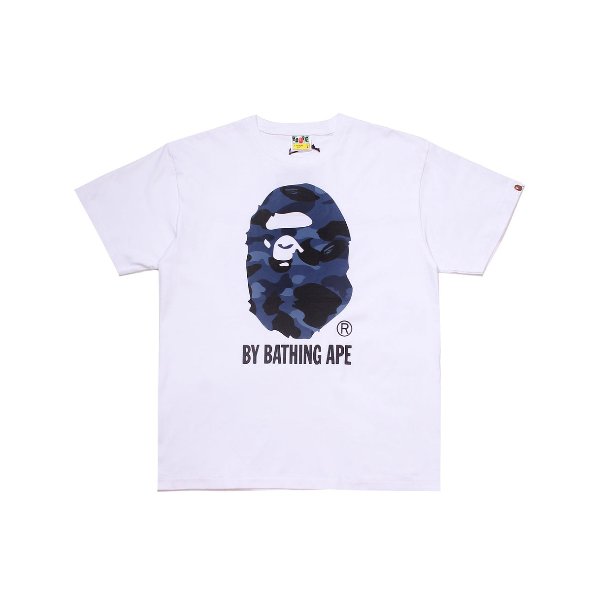 Bape Bearbrick T-Shirt Casual Letter Printed Round Neck Short Sleeve