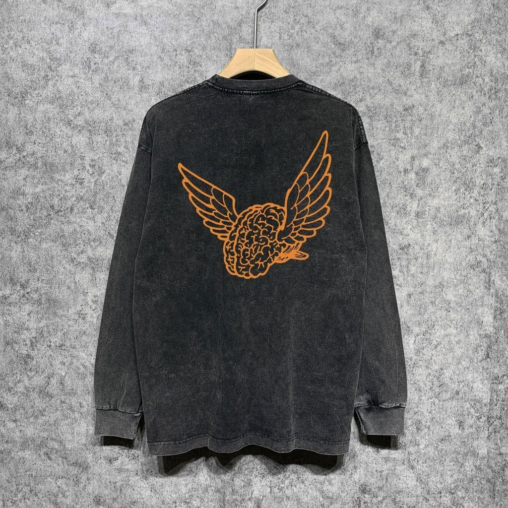 Gallery Dept Long Sleeve Shirt Vintage T Shirt Washed and Worn Vintage Long Sleeve T-shirt