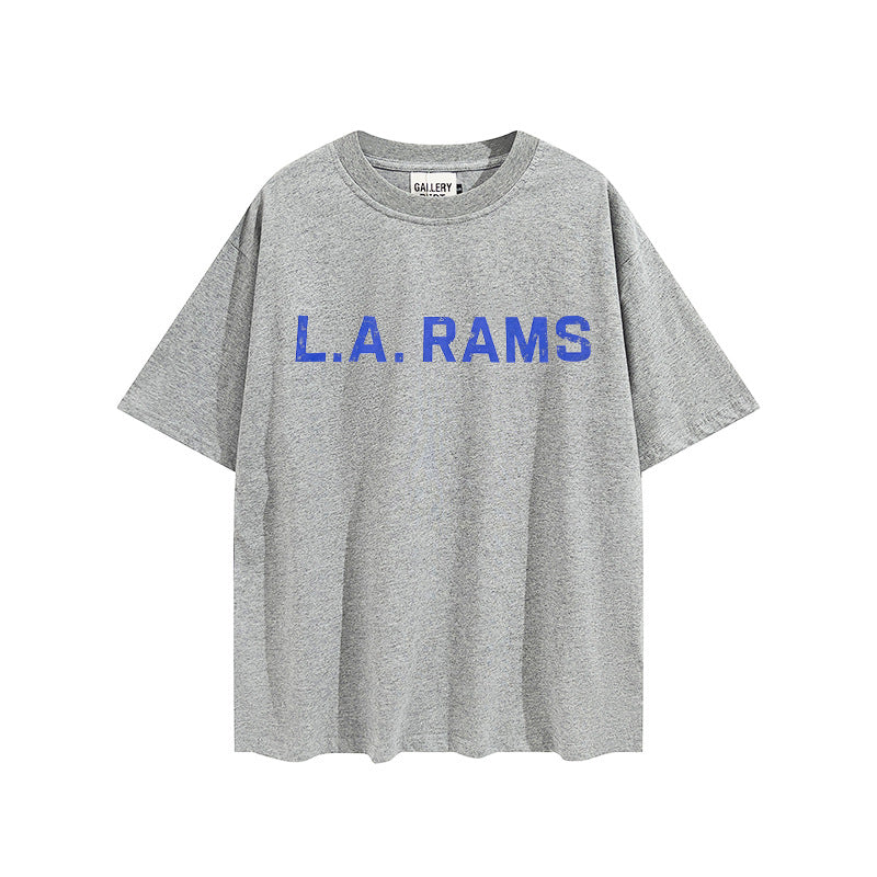 Gallery Dept T Shirts Vintage Wash Letter Printing