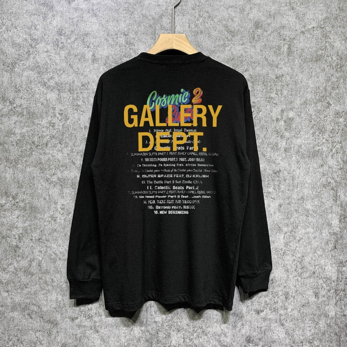 Gallery Dept Long Sleeved Shirt Fashion Brand Long Sleeve Long-Sleeved T-shirt Blouse