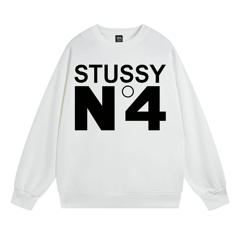 Stussy Sweatshirts Crew Neck Fleece Sweater