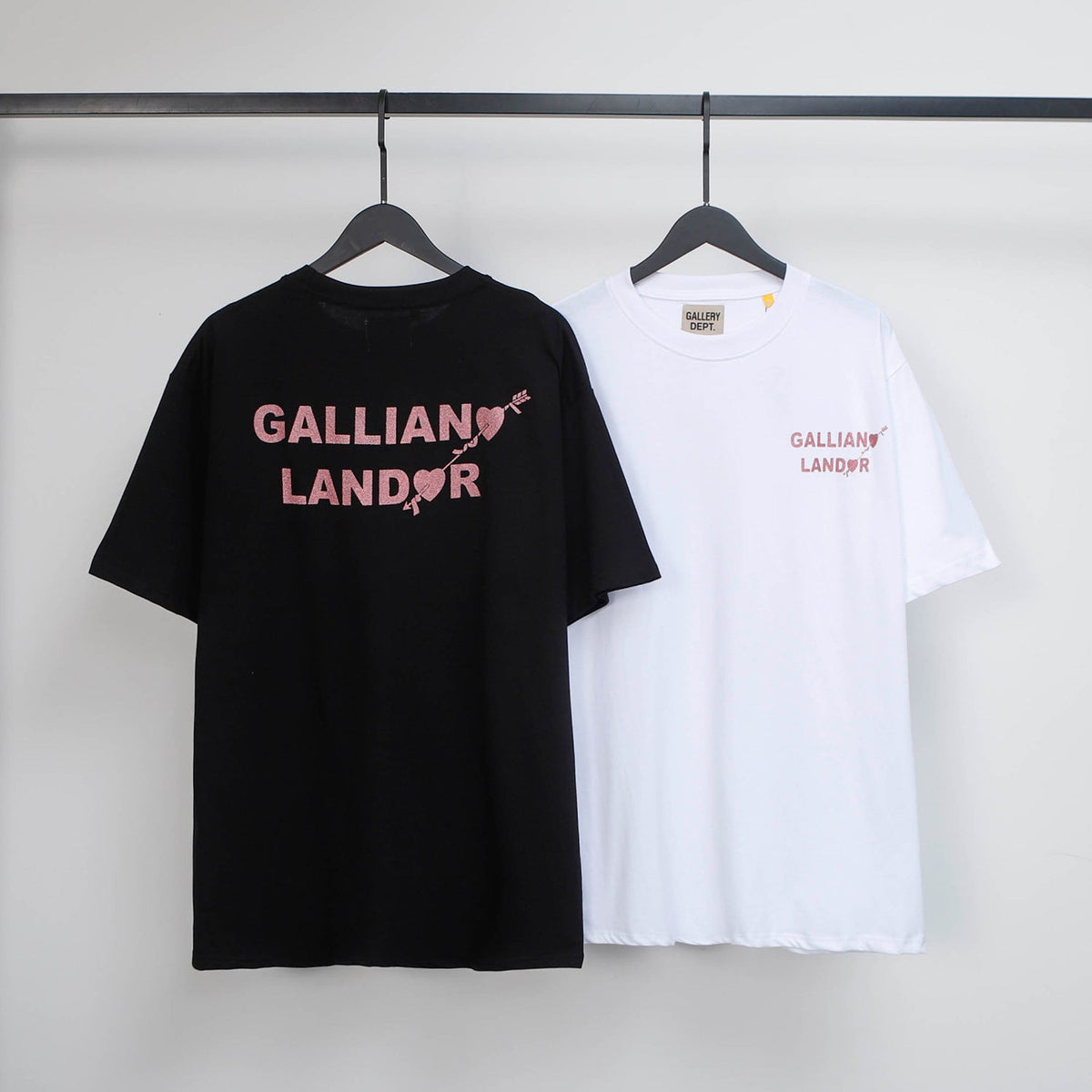 Gallery Dept T Shirts Spring/Summer Star Men's Wear Gallery Dept round Neck Short Sleeve Loose