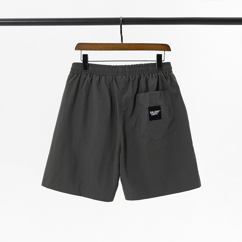 Gallery Dept Men Shorts Drawstring Nylon Shorts Casual Quick-Dry Pants