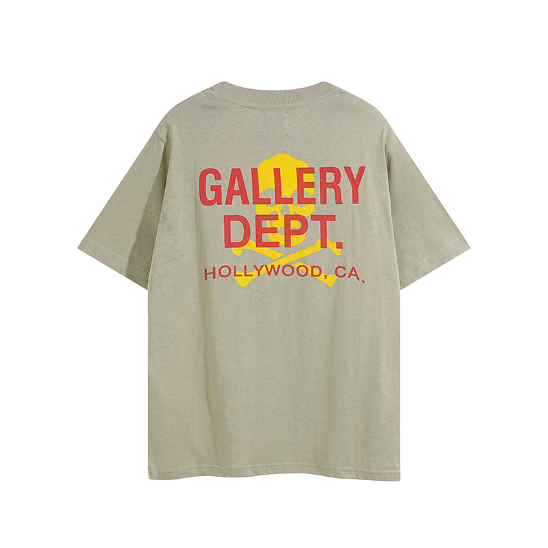Gallery Dept T Shirts Printed Short Sleeve T-shirt Los Angeles