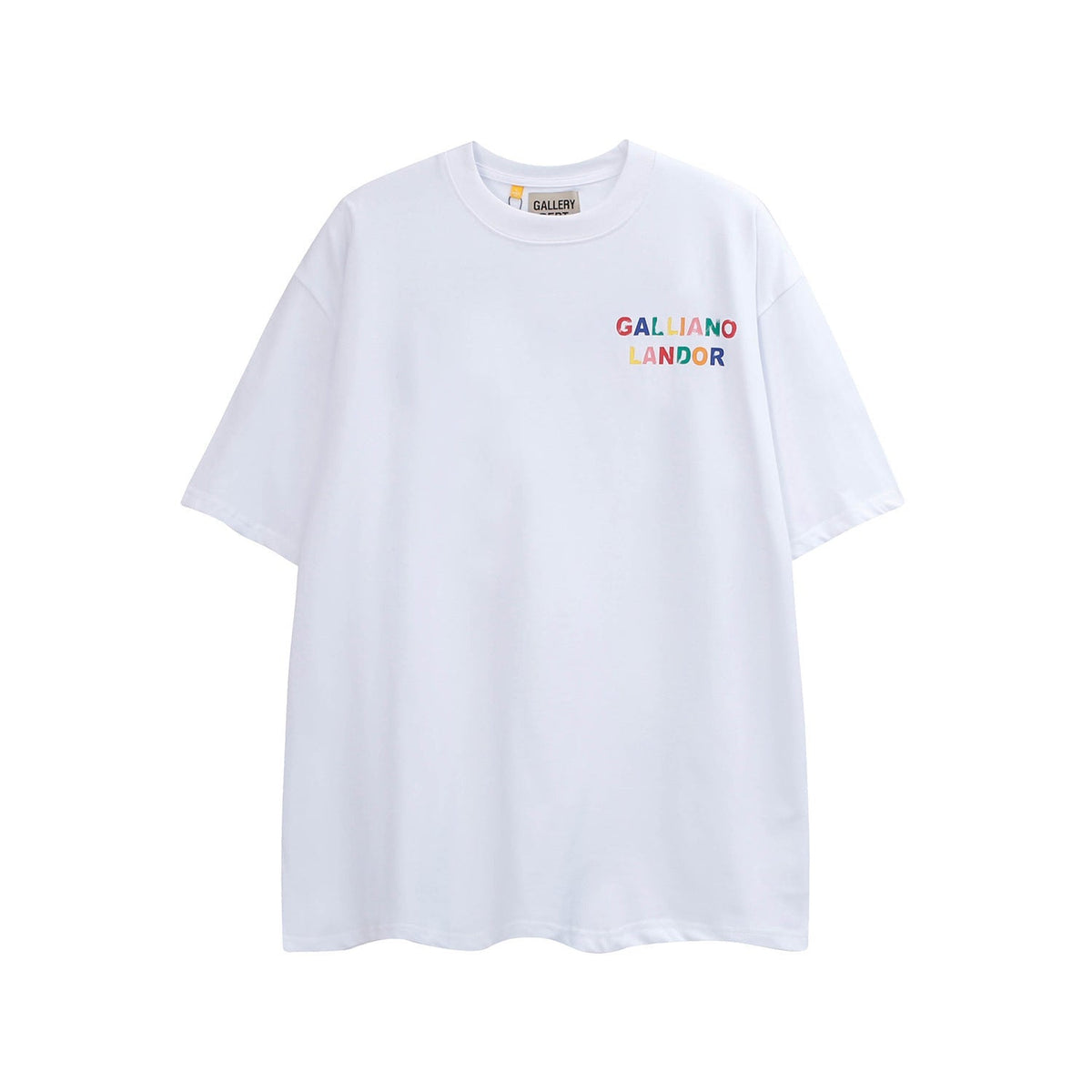 Gallery Dept T Shirts Los Angeles Gallery Dept Short Sleeve Letter Printed Loose Top