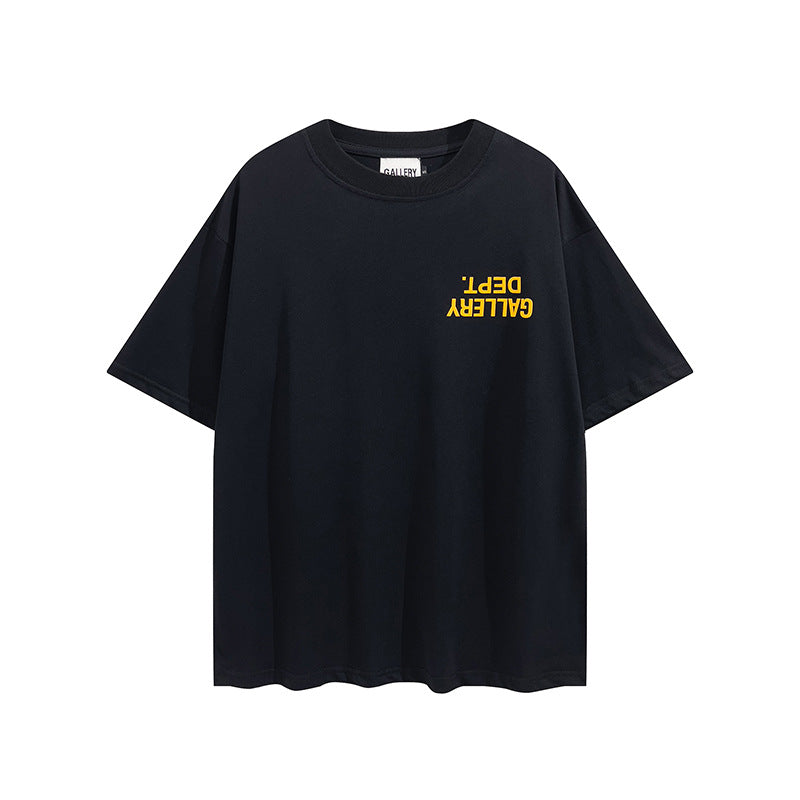 Gallery Dept T-shitrs Printed round Neck Short Sleeve