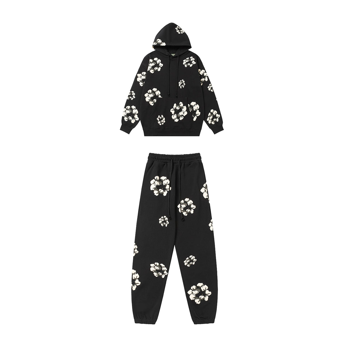 Denim Tears Men's Outfit: Hoodie/Pants (Separate Purchase Options)