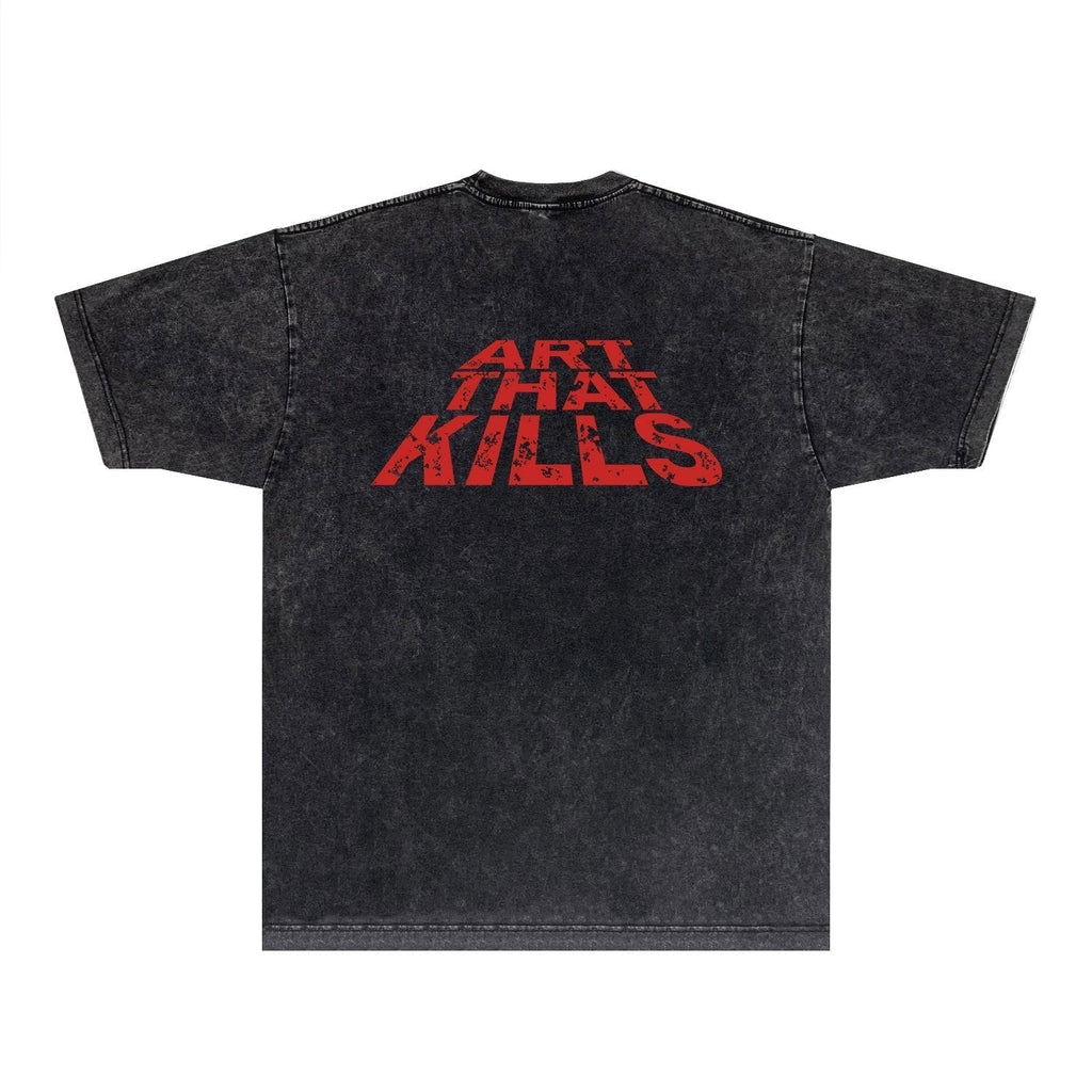Gallery Dept T Shirts Tee Shirt Washed and Worn Short Sleeve T-shirt Blouse