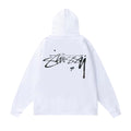 Stussy Hoodie Fall/Winter Fleece Hooded Sweater