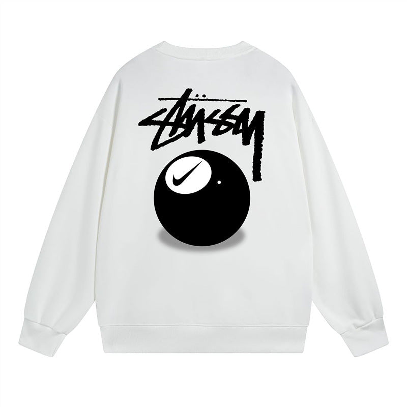 Stussy Sweatshirts Crew Neck Fleece Sweater