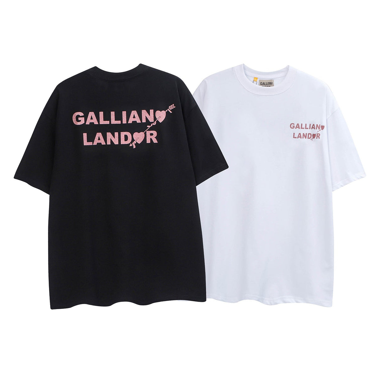Gallery Dept T Shirts Spring/Summer Star Men's Wear Gallery Dept round Neck Short Sleeve Loose
