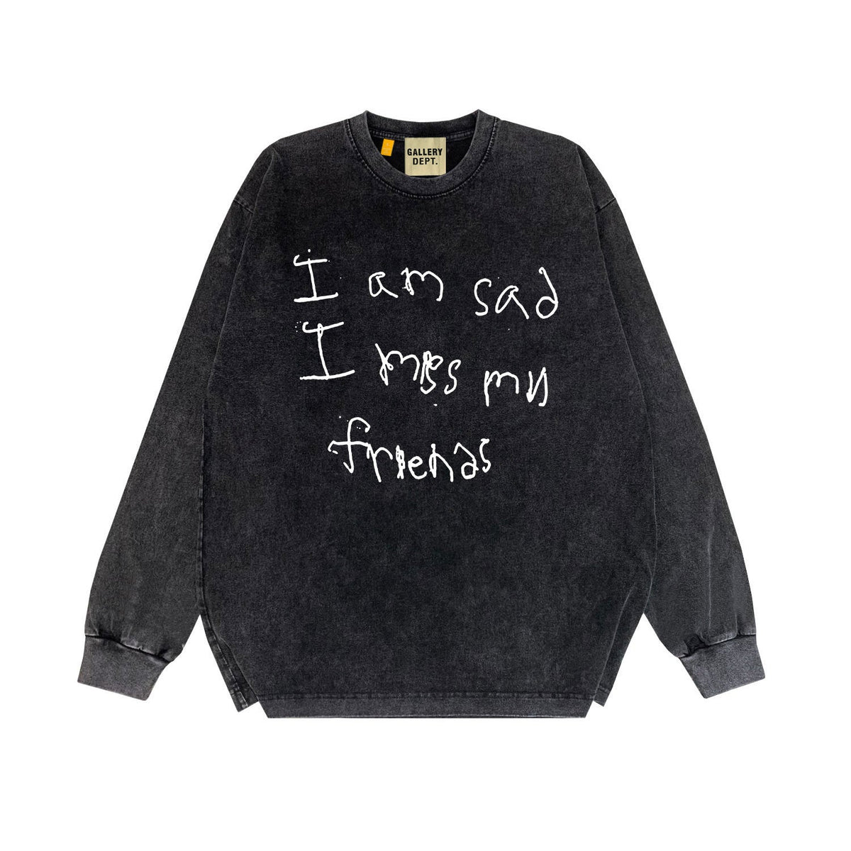 Gallery Dept Long Sleeve Shirt Vintage T Shirt Washed and Worn Vintage Long Sleeve T-shirt