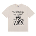 Gallery Dept T Shirt Gallery Dept Printed Short Sleeve T-shirt Loose BF Men and Women Base Tee