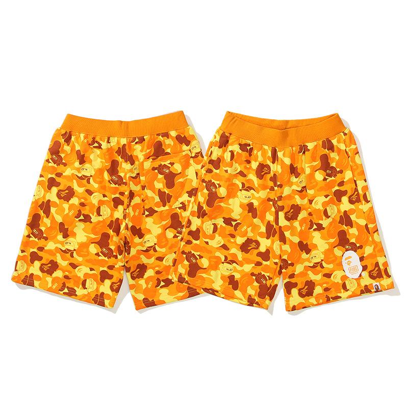 Bathing Ape Shorts Summer Shorts Men and Women Casual Loose Couple Camouflage Pants Women